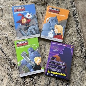 Fullmental Alchemist novels 1-3 Fullmental Guide